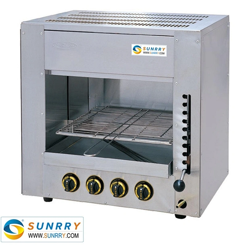 Hanging gas salamander cooking equipment with 4 switches (SUNRRY SY-SL4)