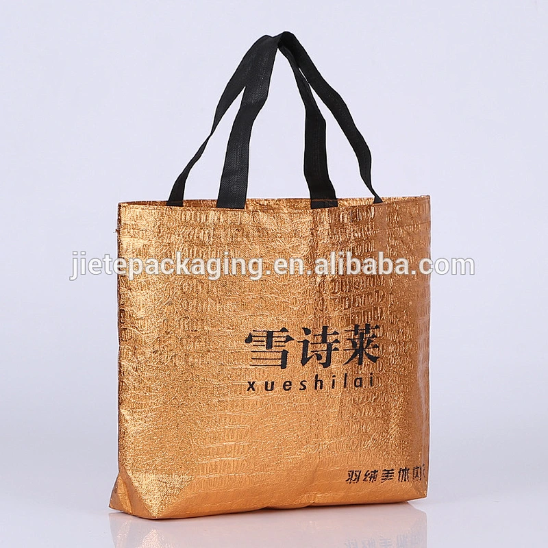newly ecological promotional advertising pp non woven shopping bag