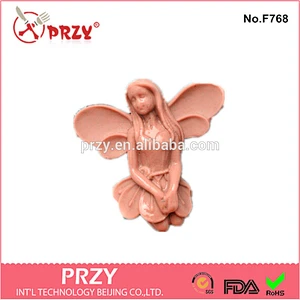 Hot sale Model F768 silicone fairy mold / fairy girl silicone modeling mold