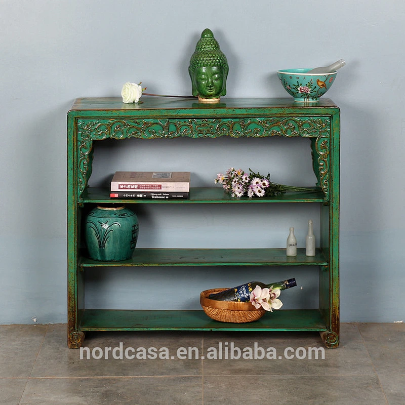 shanny hand carved chinese antique style wine cabinet