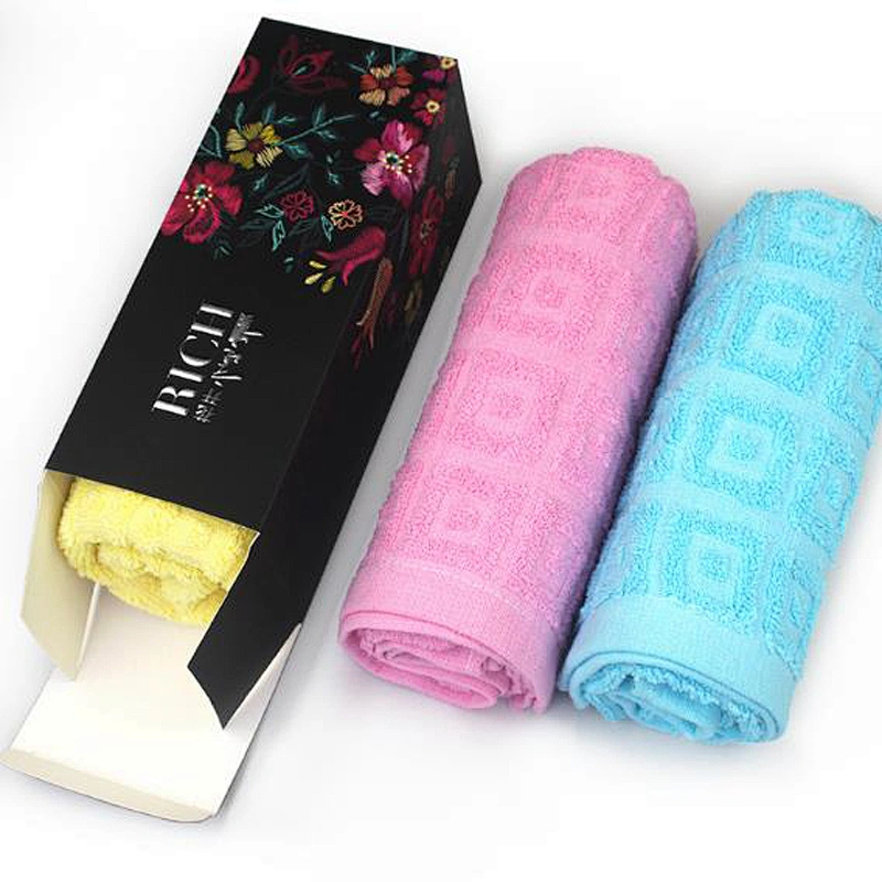 Free Sample China Supply 100% Cotton Towel Wholesale Color Towels Customized Logo Bath Towels