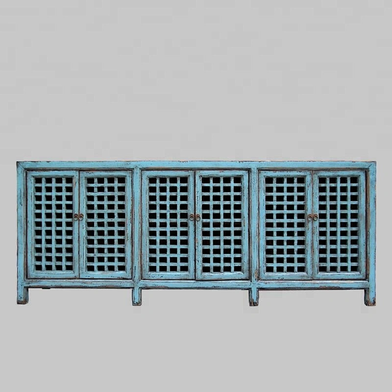 wholesale rustic reclaimed wood storage buffet kitchen room furniture