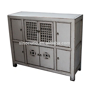 chinese antique solid wood kitchen cabinets furniture