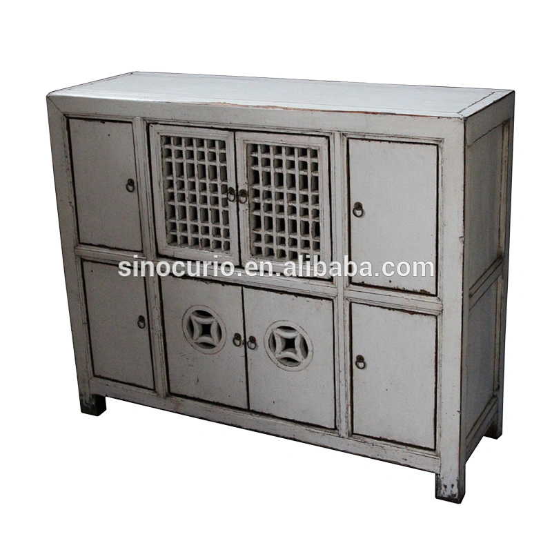 chinese antique solid wood kitchen cabinets furniture