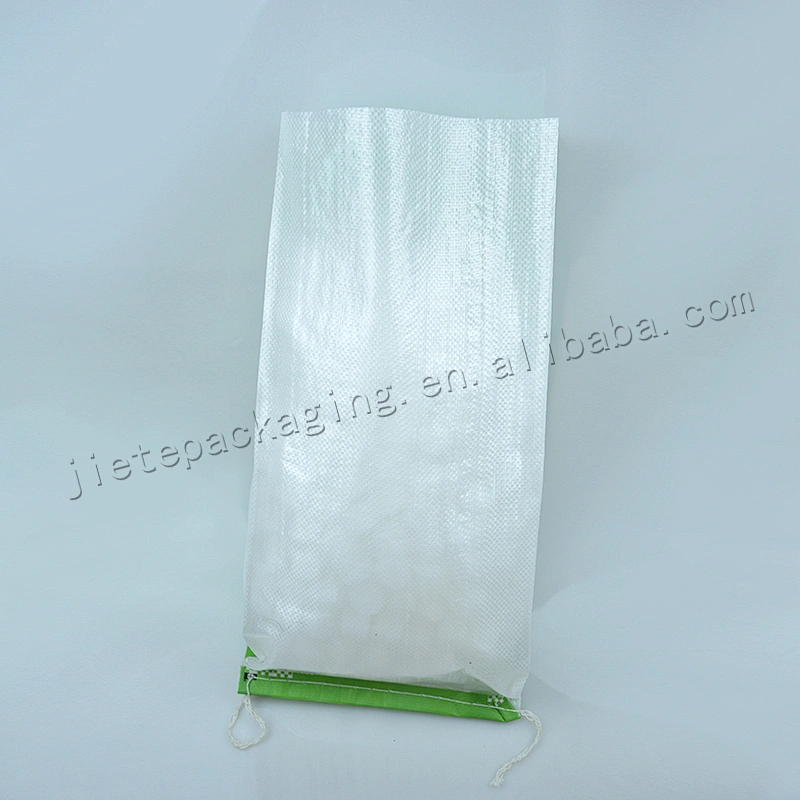 Plastic 5kg sack pp woven rice packing bag with carry handle