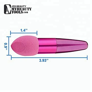 Beauty Wholesale liquid glitter makeup foundation palette blending brush stick packaging sponge