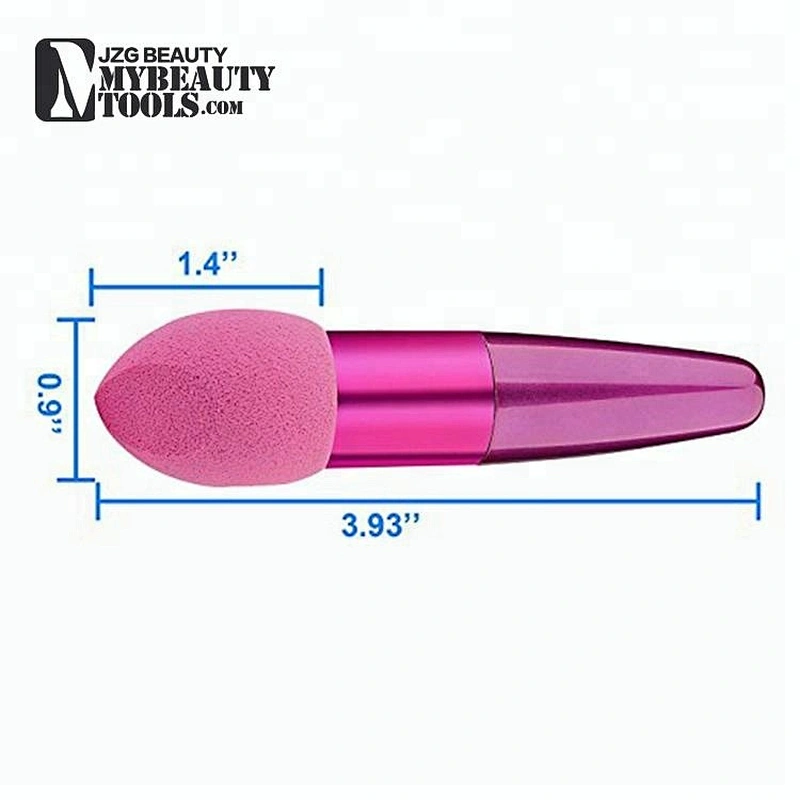 Beauty Wholesale liquid glitter makeup foundation palette blending brush stick packaging sponge