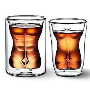 双层流行性感玻璃杯