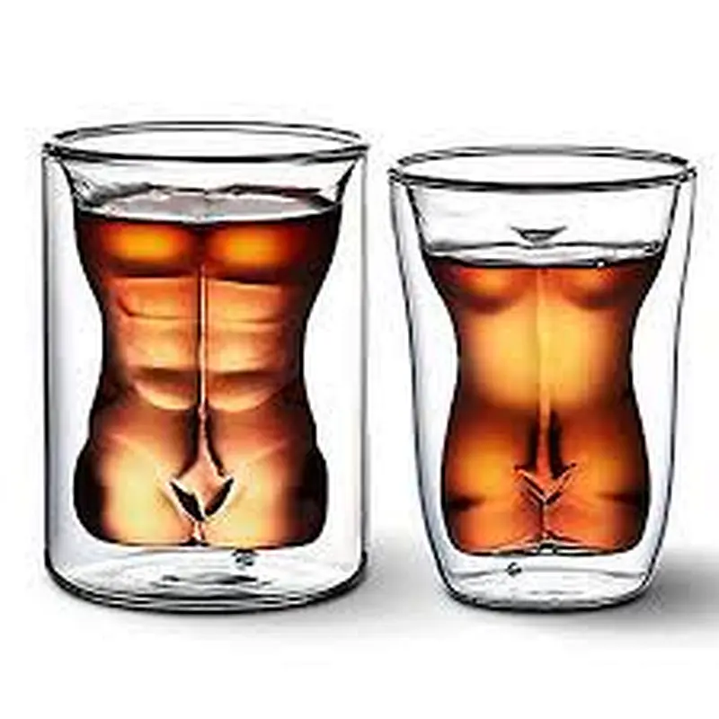 双层流行性感玻璃杯