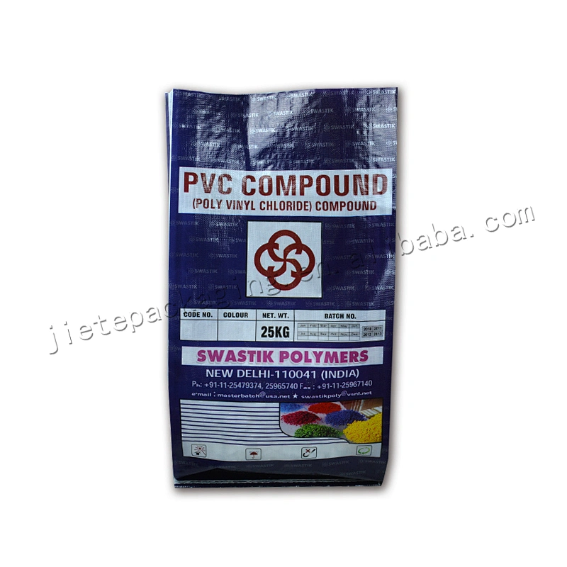 Construction use plastic particles sack pp woven cement bag