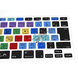 Wholesale Durable Customized PS Functional Silicone Keyboard Skin cover for Mac book Pro 13