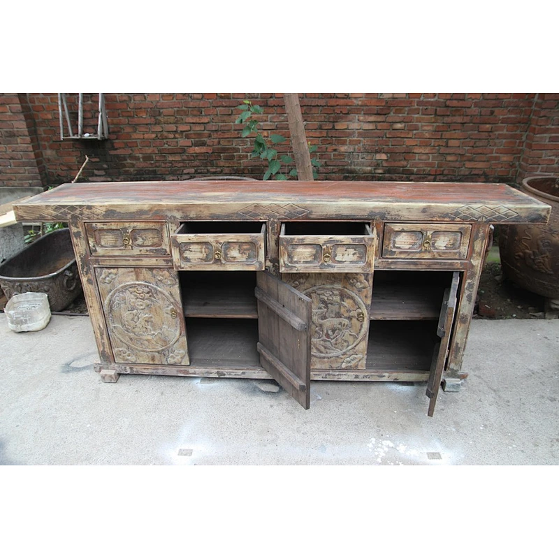 reproduction antique chinese furniture handcarved sideboard