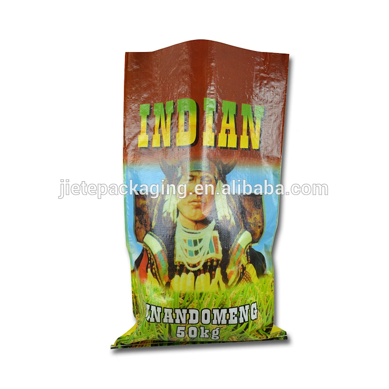 2018 pp woven bags for packing rice, sugar 50kg