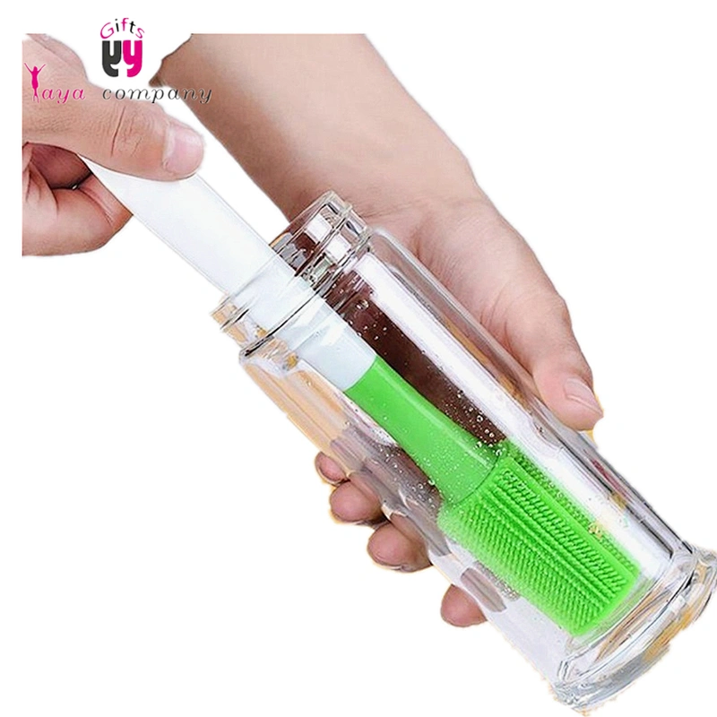 360 Degree Soft Silicone Sponge Baby Feeding Bottle Brush