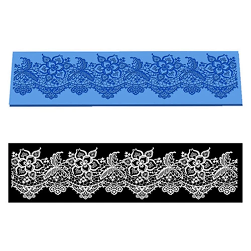 Flower  Fondant cake lace mat silica gel baking cake lace Sika deer decoration molds silicone