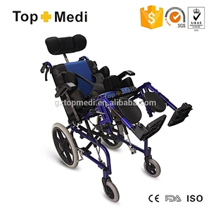 Rehabilitation Therapy Supplies Hospital Equipment Reclining Cerebral Palsy Children Wheelchair