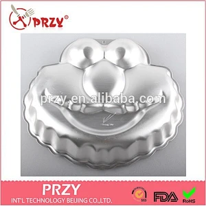 High quality metal flat baking cake pan