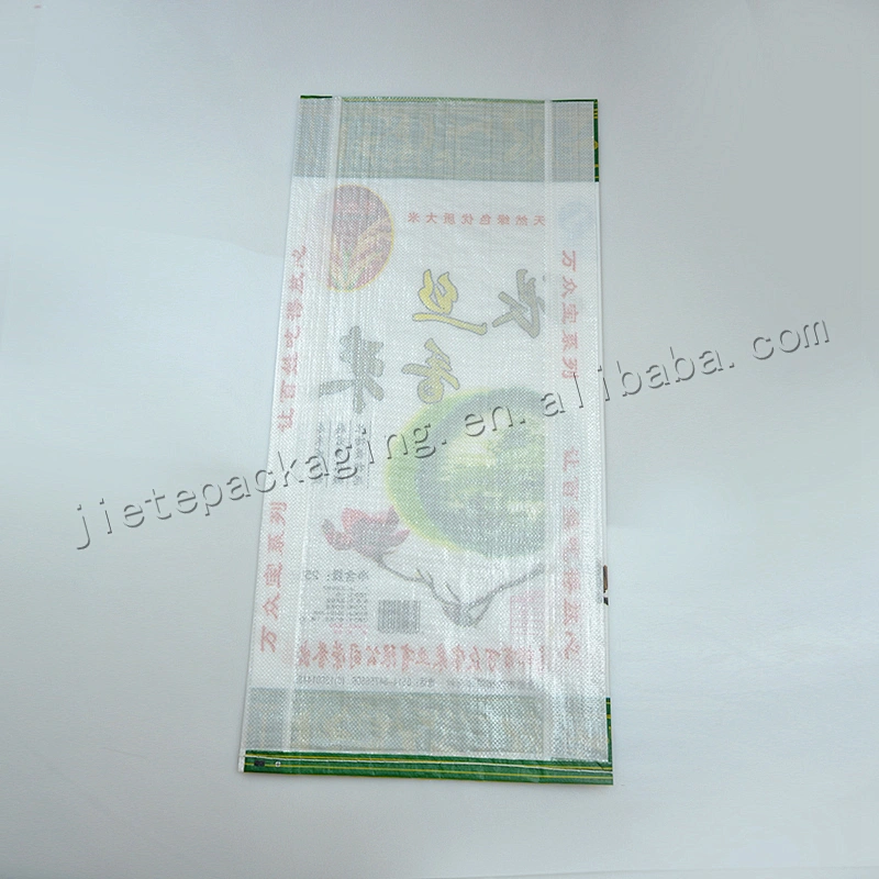 Attractive price 25kg 100% virgin material bopplaminated pp woven basmati rice bag