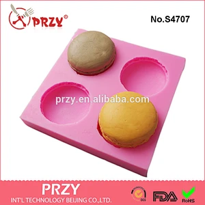 S4707 silicone soap molds 4 cavity silicone molds for soap food grade silicone soap mold