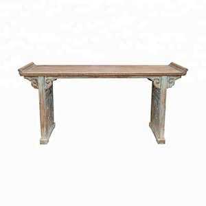 beijing chinese vintage antique rustic & distressed altar table furniture