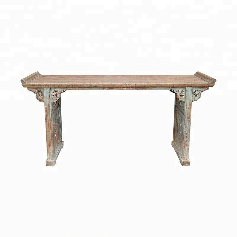 beijing chinese vintage antique rustic & distressed altar table furniture