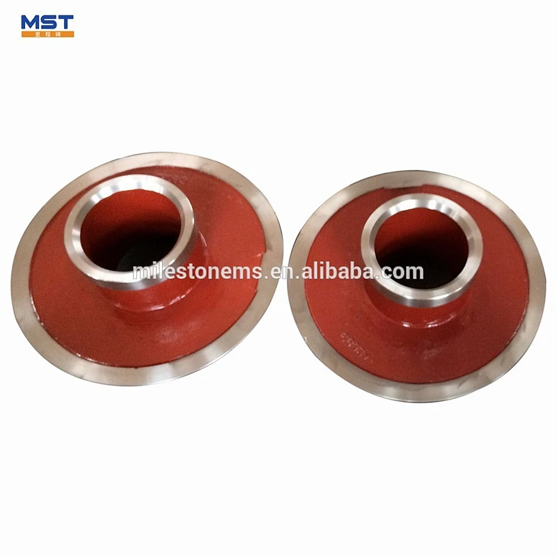 Impeller sand casting process of slurry pump