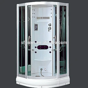enclosed steam shower room with acrylic deep shower tray K-7061A
