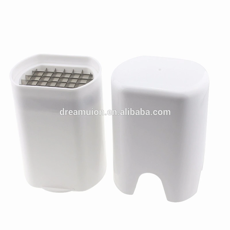 New Brand Perfect Fries One Step French Fry Cutter Potato bar Chips Slicers Popular
