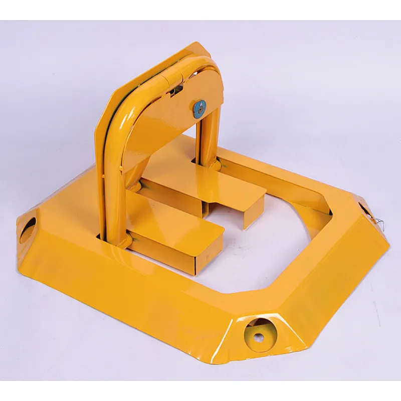 Durable steel waterproof anti-theft vehicle manual parking lock