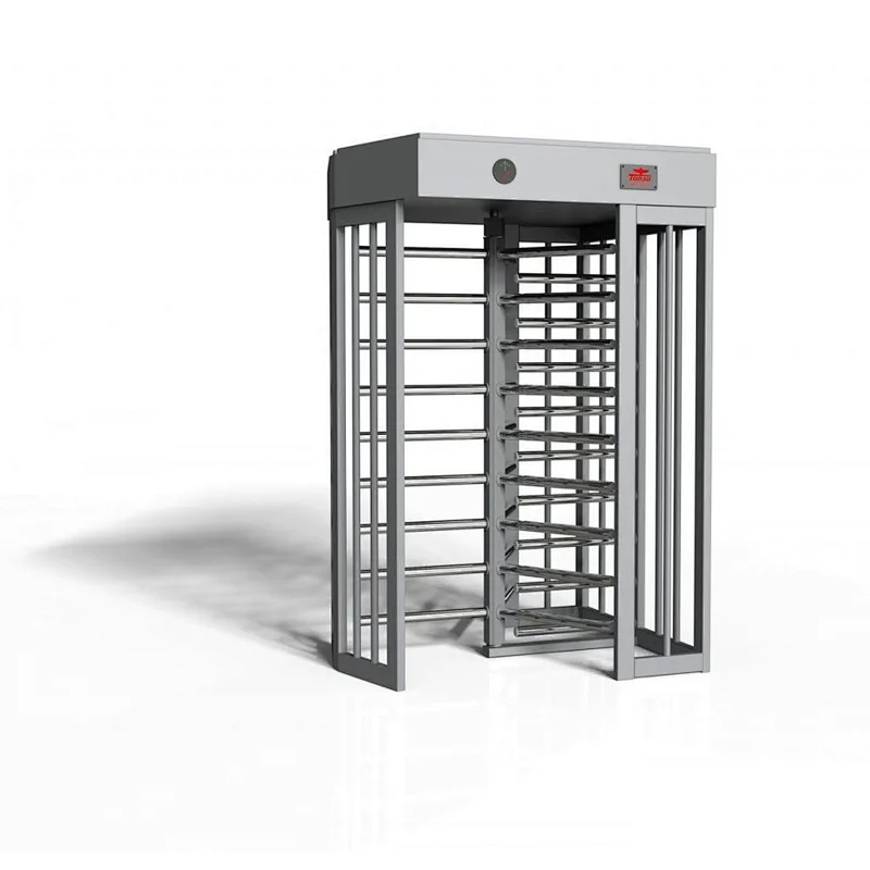 High reliable access control system full height and channel entrance revolving door turnstile