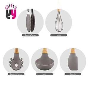 Hot Selling Non-Scartch Cooking Tool Sets Silicon Kitchen Utensil