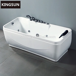 Custom Made Ideal Standard Acrylic Massage Spa Bathtub K-8846