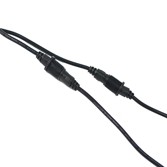 M12 2pin 3pin panel mount male female waterproof connector