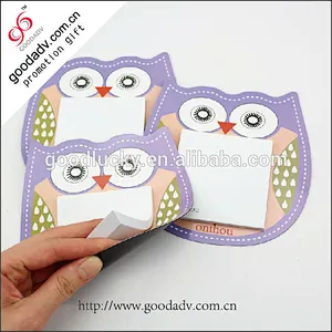 Color printing memo pad custom design magnetic memo pad