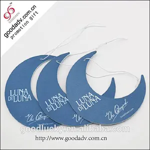 Car perfume hot sale paper car air freshener