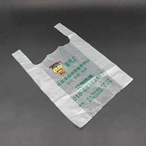 Accept custom PE plastic bag supermarket use