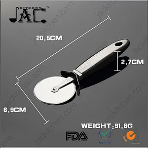 Recyclable Stainless Steel Safety Pizza Cutter
