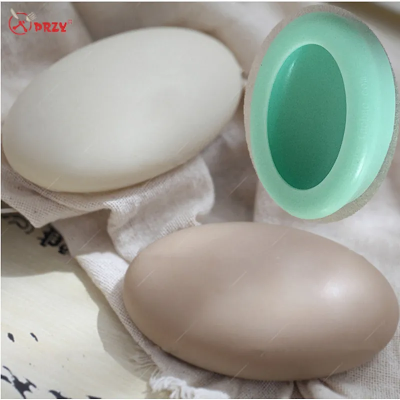 New style Oval soap molds gooes egg shaped Soap mould cobblestone office Crafts silicone mold