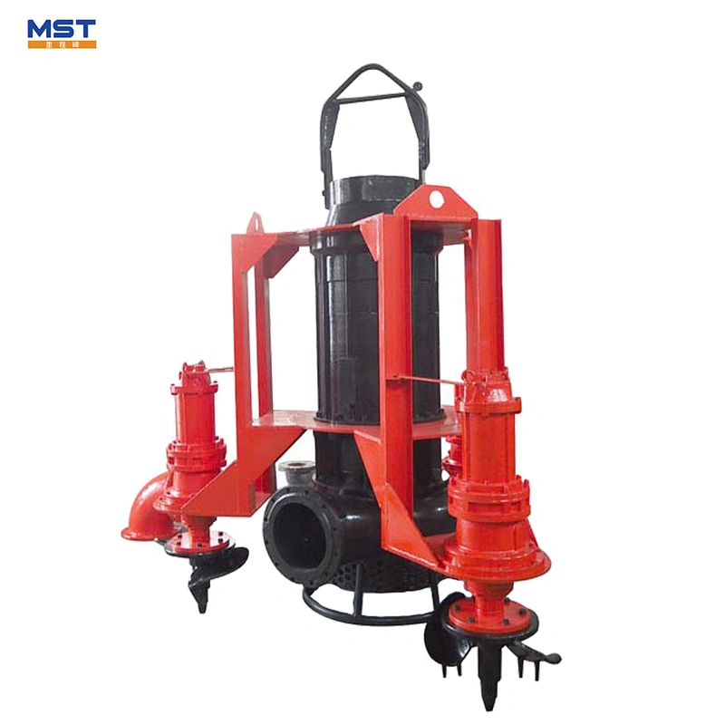 submersible river dredging sand pump with motor
