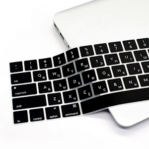 shenzhen keyboard protector Washable Laptop Mongolian Laptop Keyboard Protector for macbook touch bar 13 15