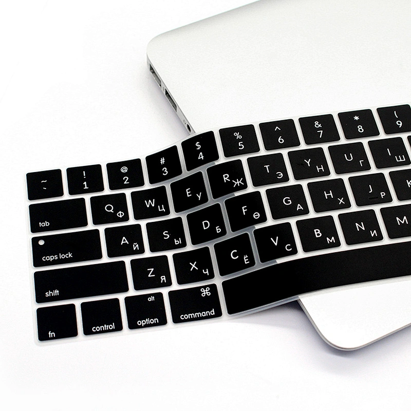 shenzhen keyboard protector Washable Laptop Mongolian Laptop Keyboard Protector for macbook touch bar 13 15