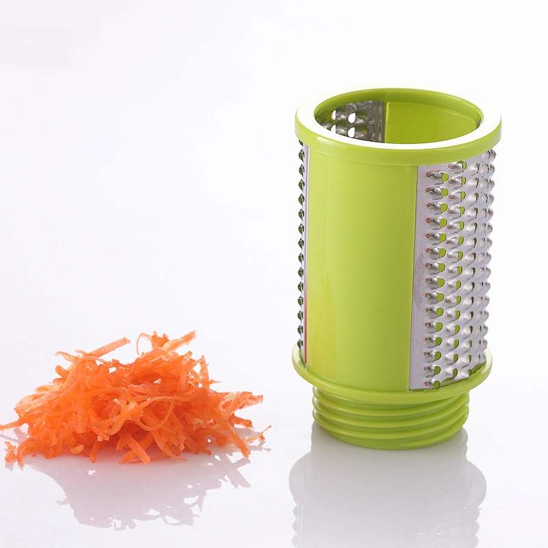 Multi manual 3 blades rotary cheese carrot vegetable grater