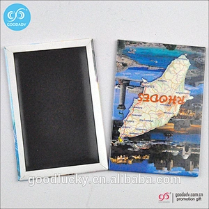 promotional metal tin fridge magnet sticker custom