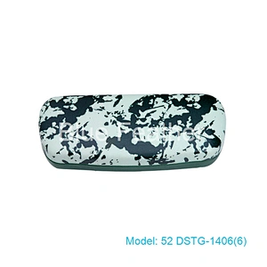 Unique Digital Printing Camouflage Pattern PU Glasses Cases for Unisex
