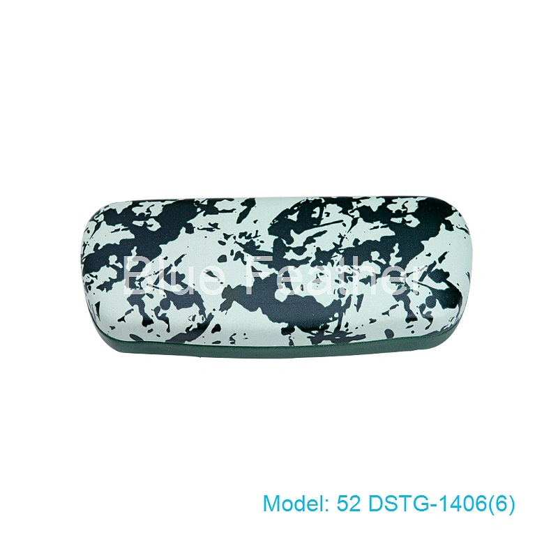Unique Digital Printing Camouflage Pattern PU Glasses Cases for Unisex
