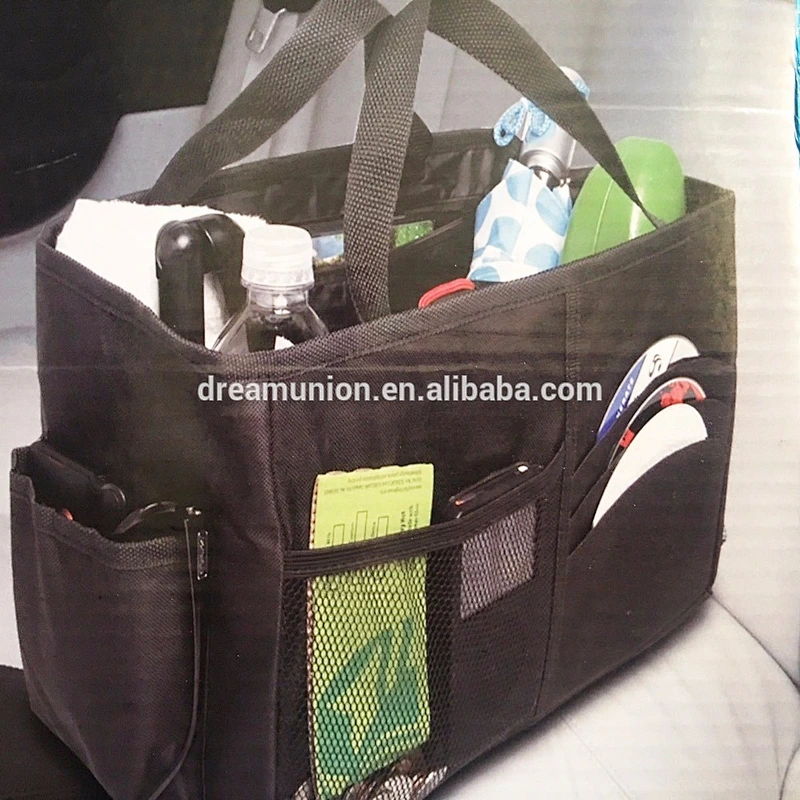 Car Auto Console Organizer Home Office Storage Bins Boxes Travel Bag Multi-pocket