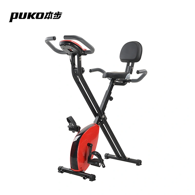 High quality folding exercise bike pedal strap backrest