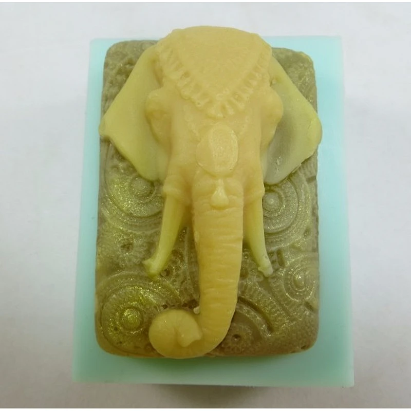 QT0030 elephant soap mold silicone molds PRZY
