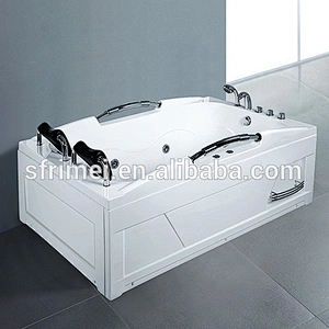 SPA 2 Persons Portable Bathtub Indoor Hot Tub Whirlpool Massage Bathtub