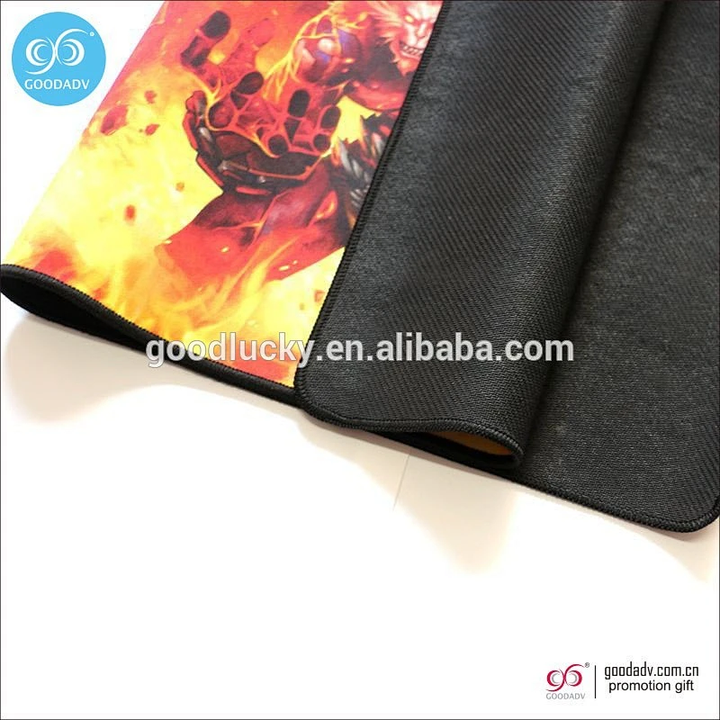 Factory sale radiation protect gaming mouse pad/custom rubber mouse pad